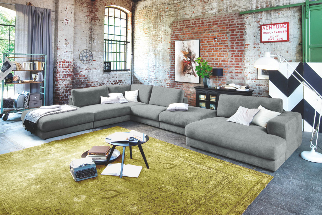 Ecksofa Stilecht Premium